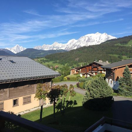Appartement Cosy Et Chaleureux A Megeve Avec Vue Sur Le Mont Blanc Demi-Quartier Exterior foto
