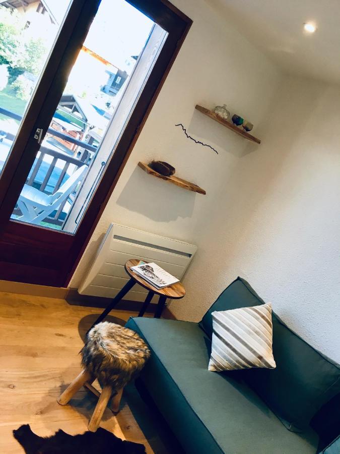 Appartement Cosy Et Chaleureux A Megeve Avec Vue Sur Le Mont Blanc Demi-Quartier Exterior foto
